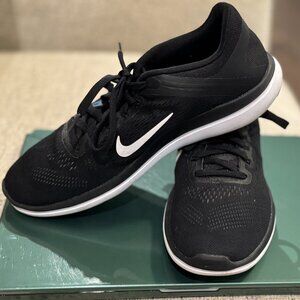 Nike Flex 2016 Run 830369-001 Men's 10.5 Running Shoes Black Athletic Sneakers